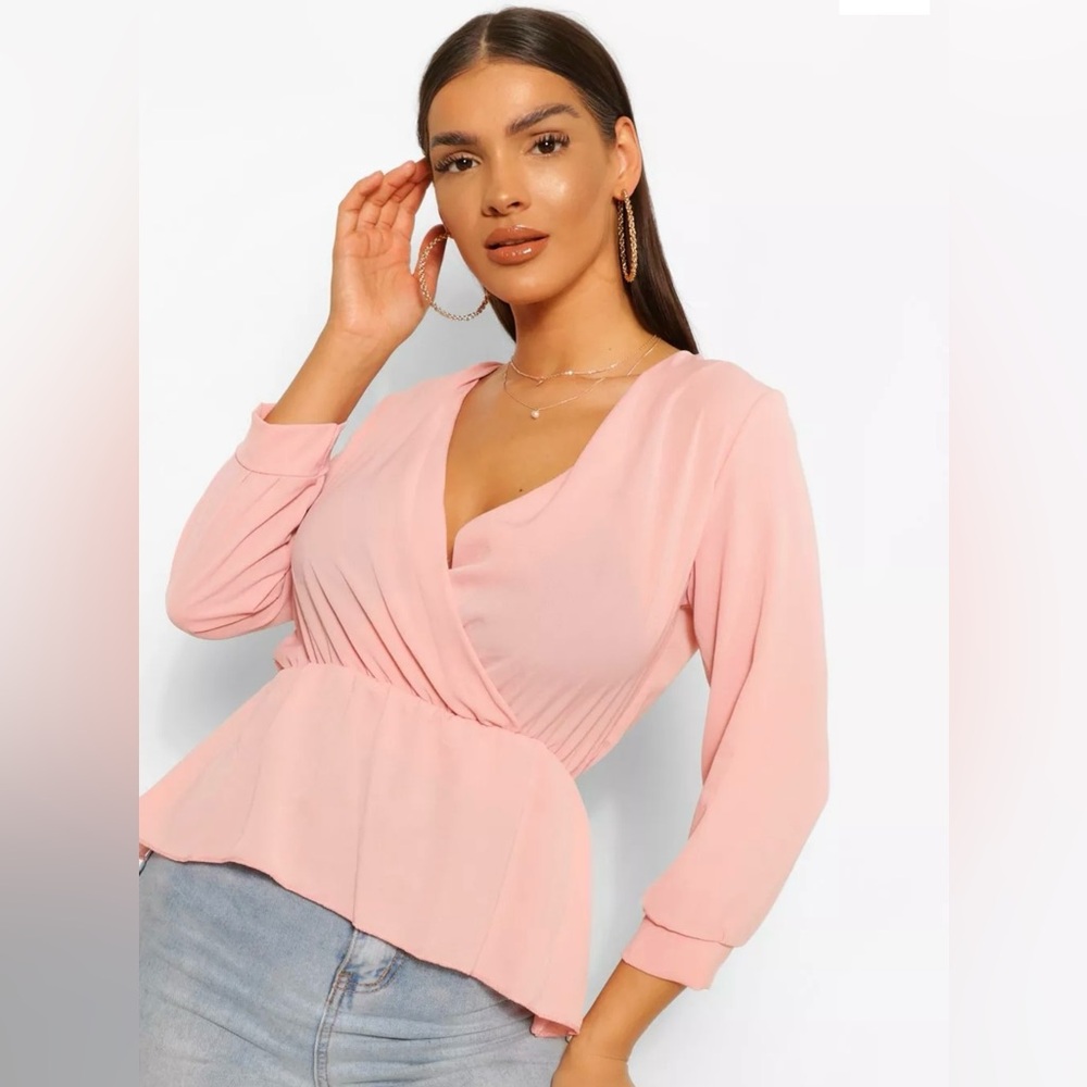 Booho Peplum Top